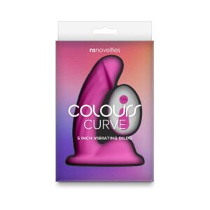 5 inch Dildo NS Novelties  Colours Curve Vibrating