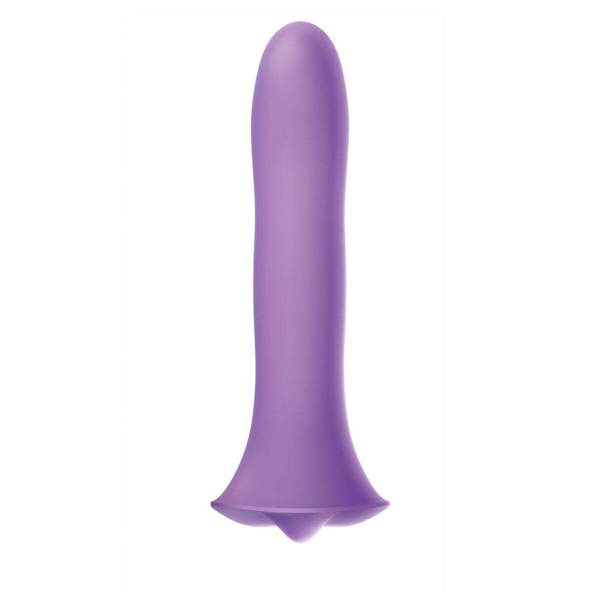 5.3 inch Dildo by Wet For Her in Purple shown for use by Her or Him