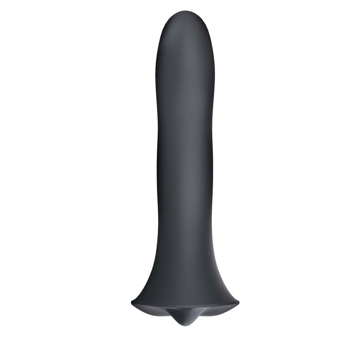 5.3 inch Dildo by Wet For Her in Black shown for use by Her or Him