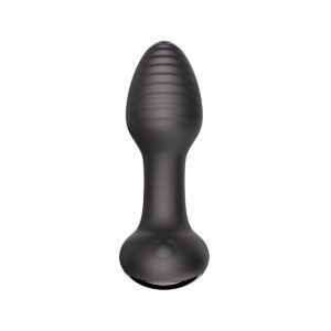 Anal Lube Honey Play Box Frenzy Pressure Sensing App-Controlled Rotating Butt Plug Black