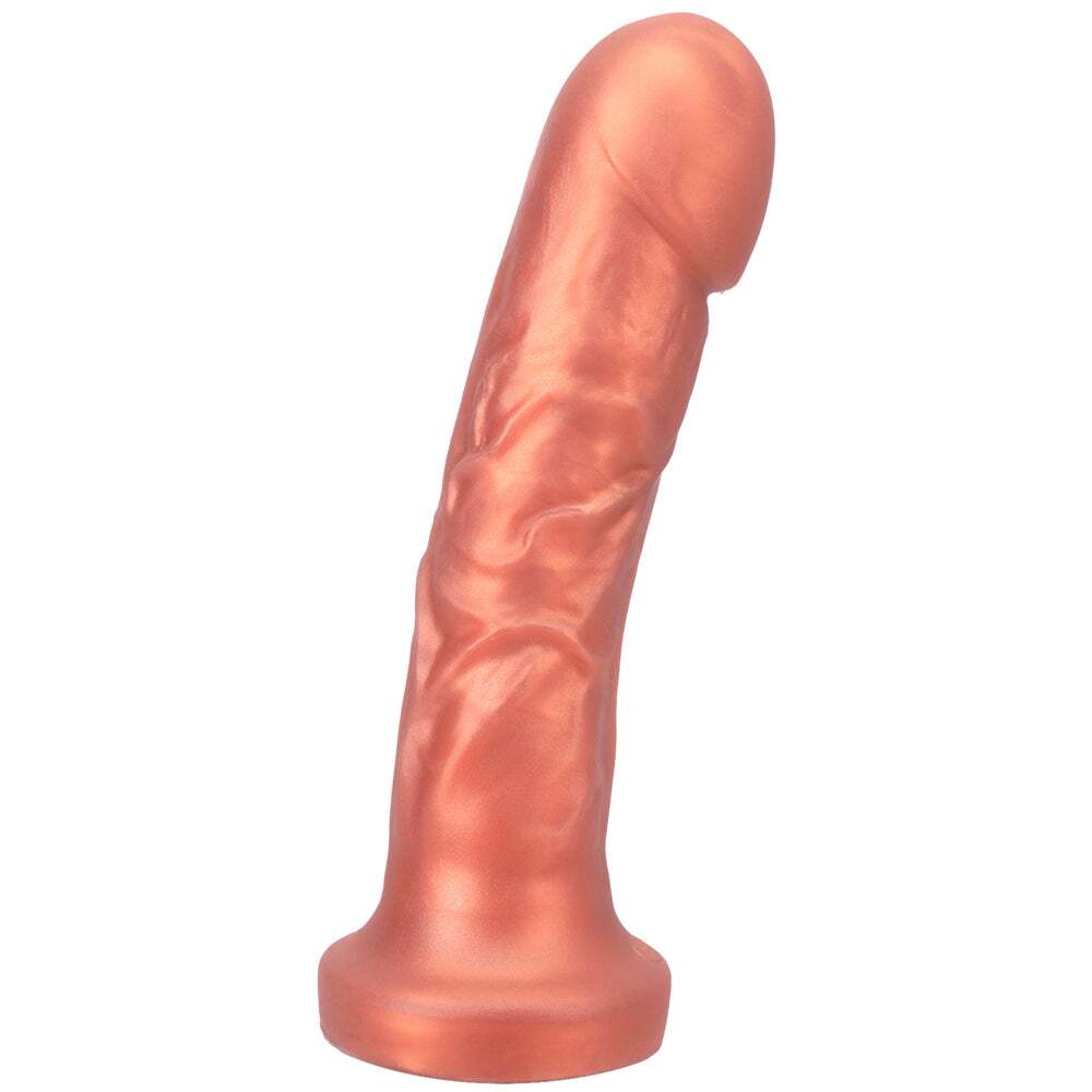 Dildo from Tantus in Copper designed for anal sex with Her or Him