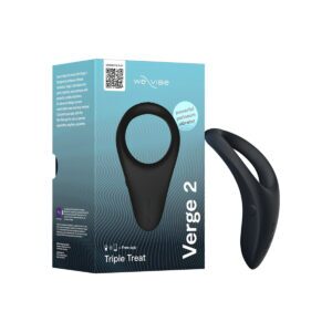 Black We-Vibe Vibrator Verge 2 Cockring