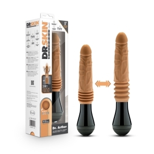 Dildo by Blush in Tan Light Brown Mocha shown for use by Her or Him