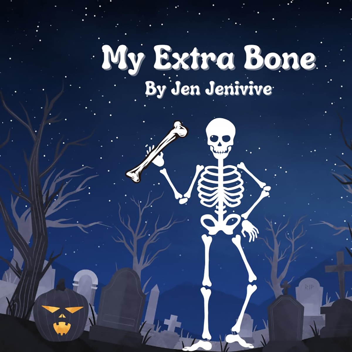 Buy  My Extra Bone book for her.