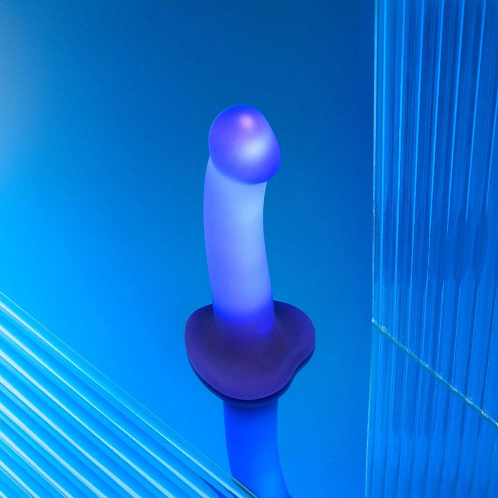 Dildo by Lovely Planet in  displayed for pegging Him or Her