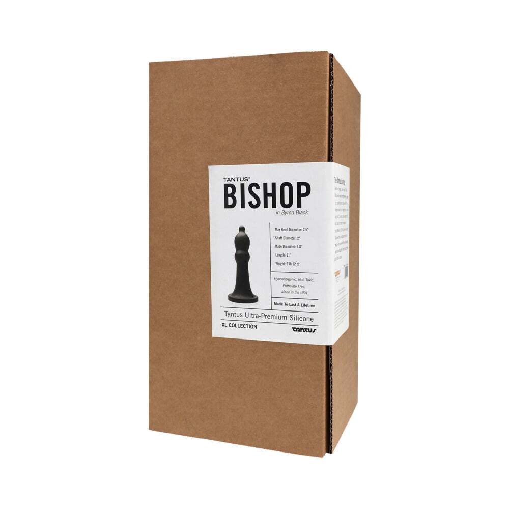 Dildo from Tantus in Black designed for anal sex with Her or Him