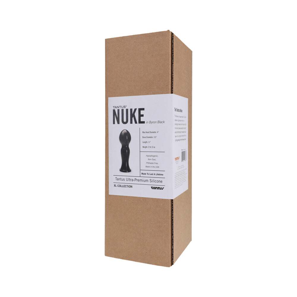 Dildo from Tantus in Black designed for anal sex with Her or Him