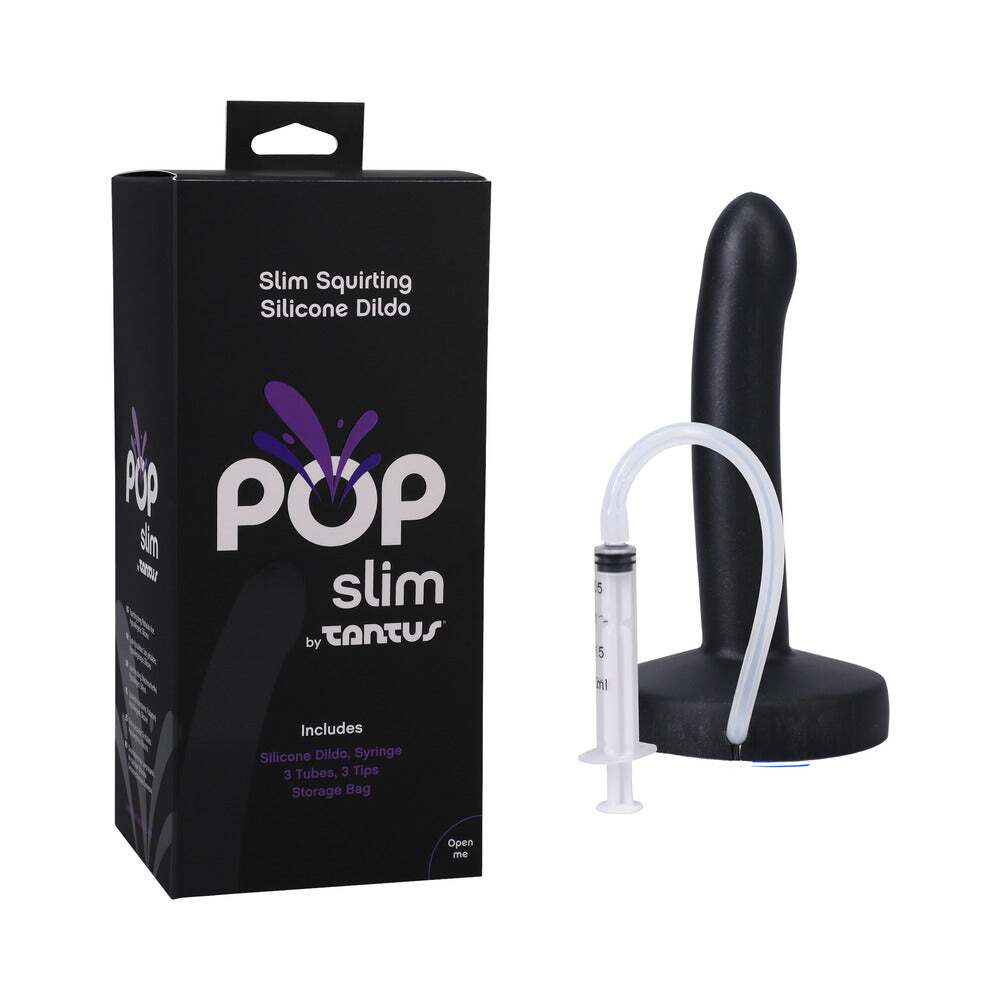 Dildo by Tantus in Black shown for use by Her or Him