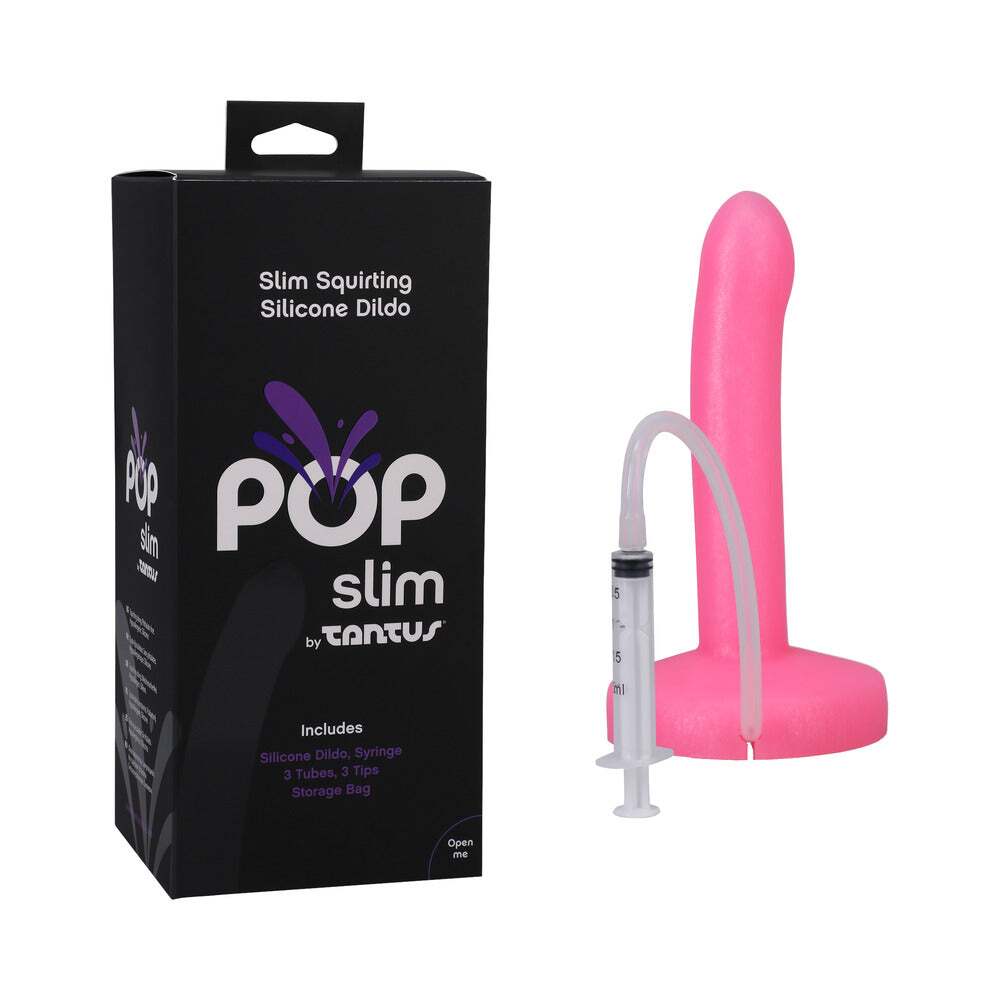Dildo by Tantus in Hot Pink Magenta Fuchsia shown for use by Her or Him