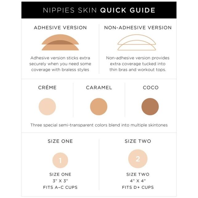 Wearing Nippies Skin Caramel Size 2 nipples covers by Bristols 6 can be fun and sexy!