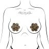 Wearing Pastease Nude Lace Flowers nipples covers by Pastease can be fun and sexy!