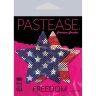 Wearing Pastease Stars Patriot Glitter nipples covers by Pastease can be fun and sexy!