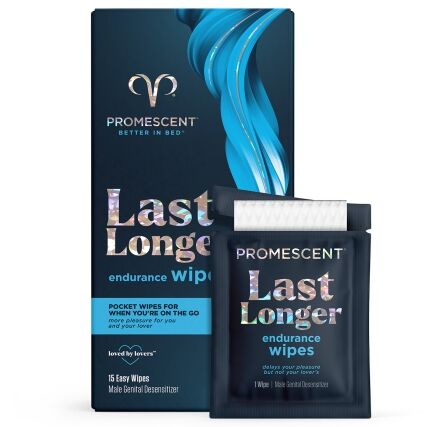 Promescent Delay Wipes 15ct intimate cleansers and personal cleansing care by Promescent.