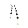 Bijoux De Nip Pearl Black Beads sexy jewelry made by Bijoux de Nip for her.