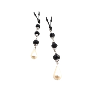 Bijoux De Nip Pearl Black Beads sexy jewelry made by Bijoux de Nip for her.