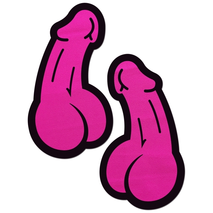 Feel sexy wearing sexy nipple covers  Pink Penises! Wearing Pink Penises nipples covers by Pastease can be fun and sexy!