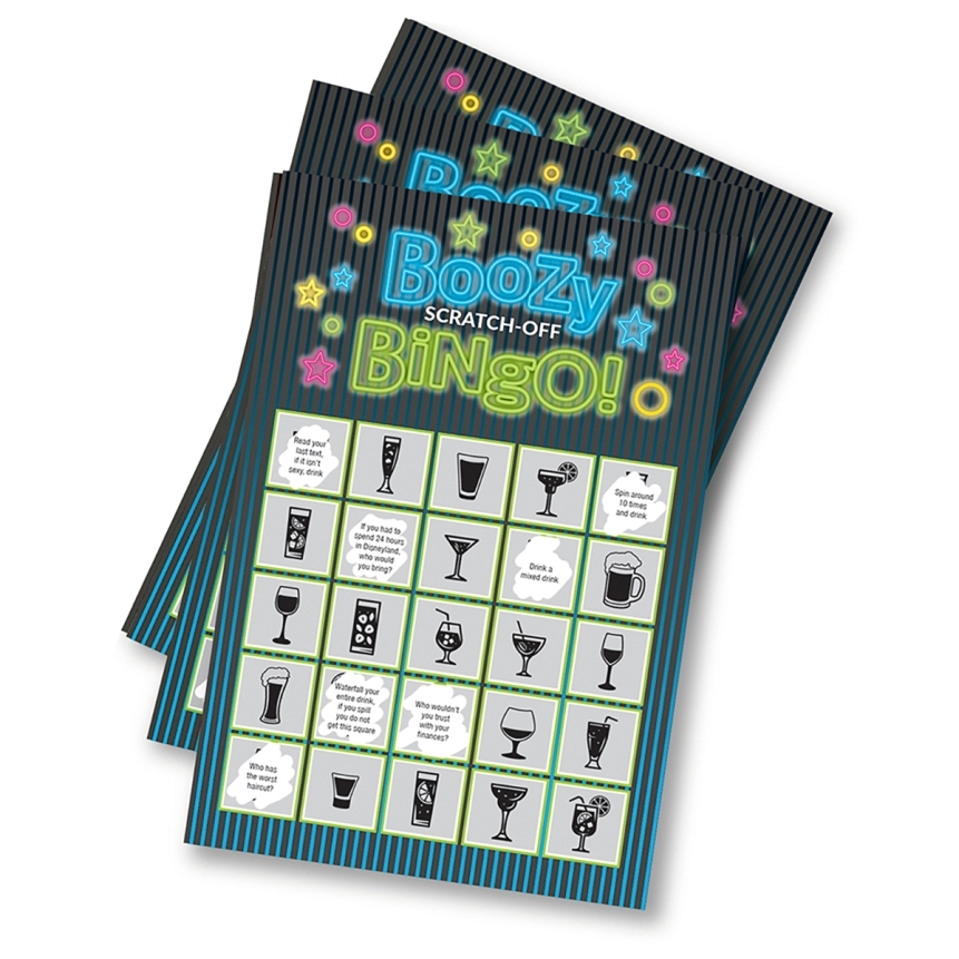Buy  boozy bingo book for her.