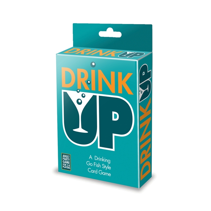 Buy  drink up card game book for her.
