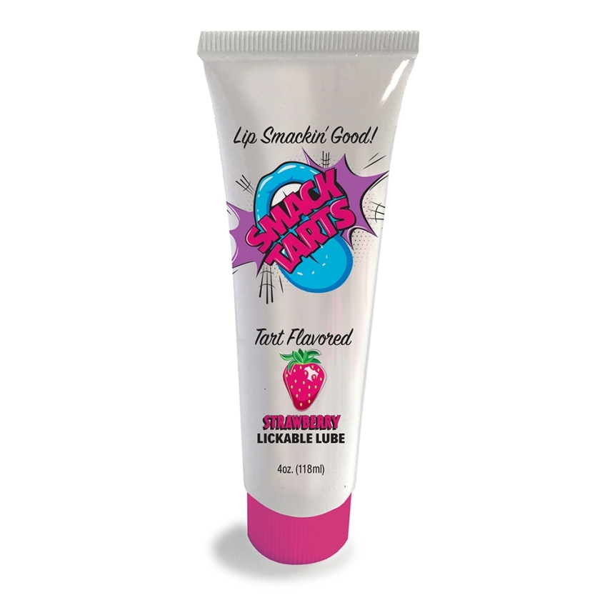 Buy  smack tarts lick sour strawberry lub 4oz book for her.