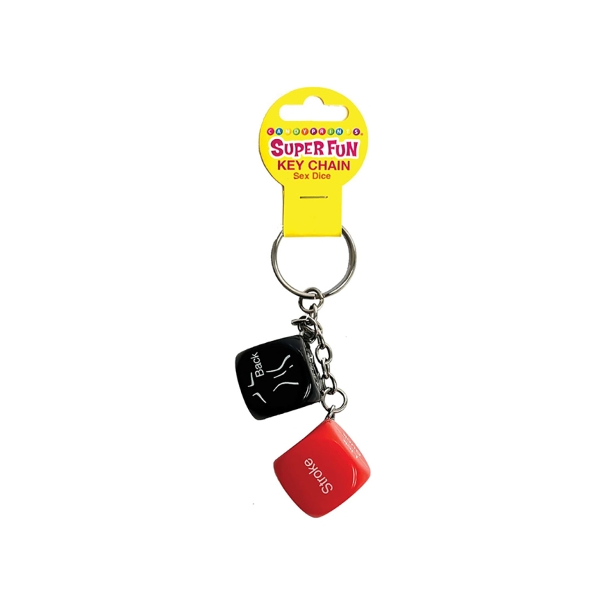 Buy  super fun key chain sex dice book for her.