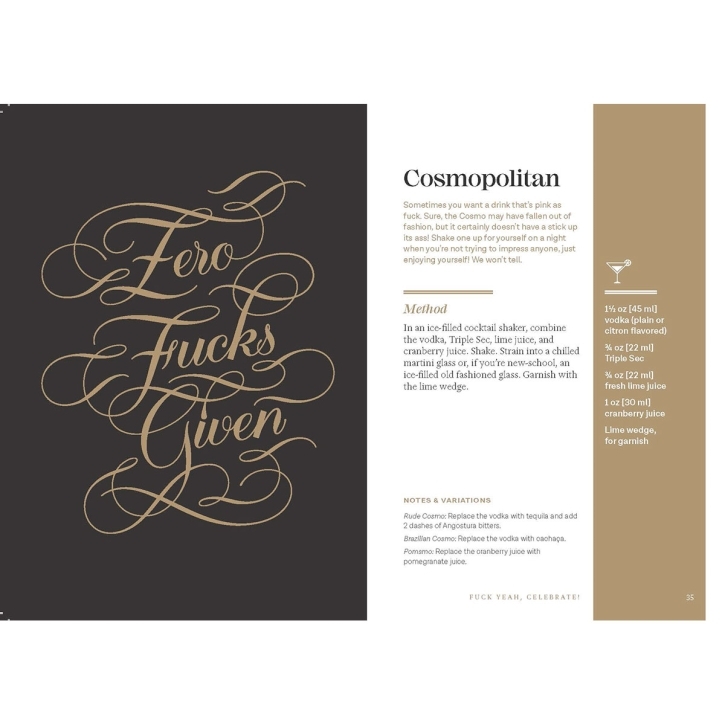Buy  Classy as Fuck Cocktails book for her.