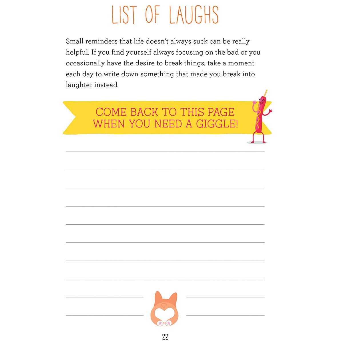 Buy  Find Your F*cking Happy book for her.