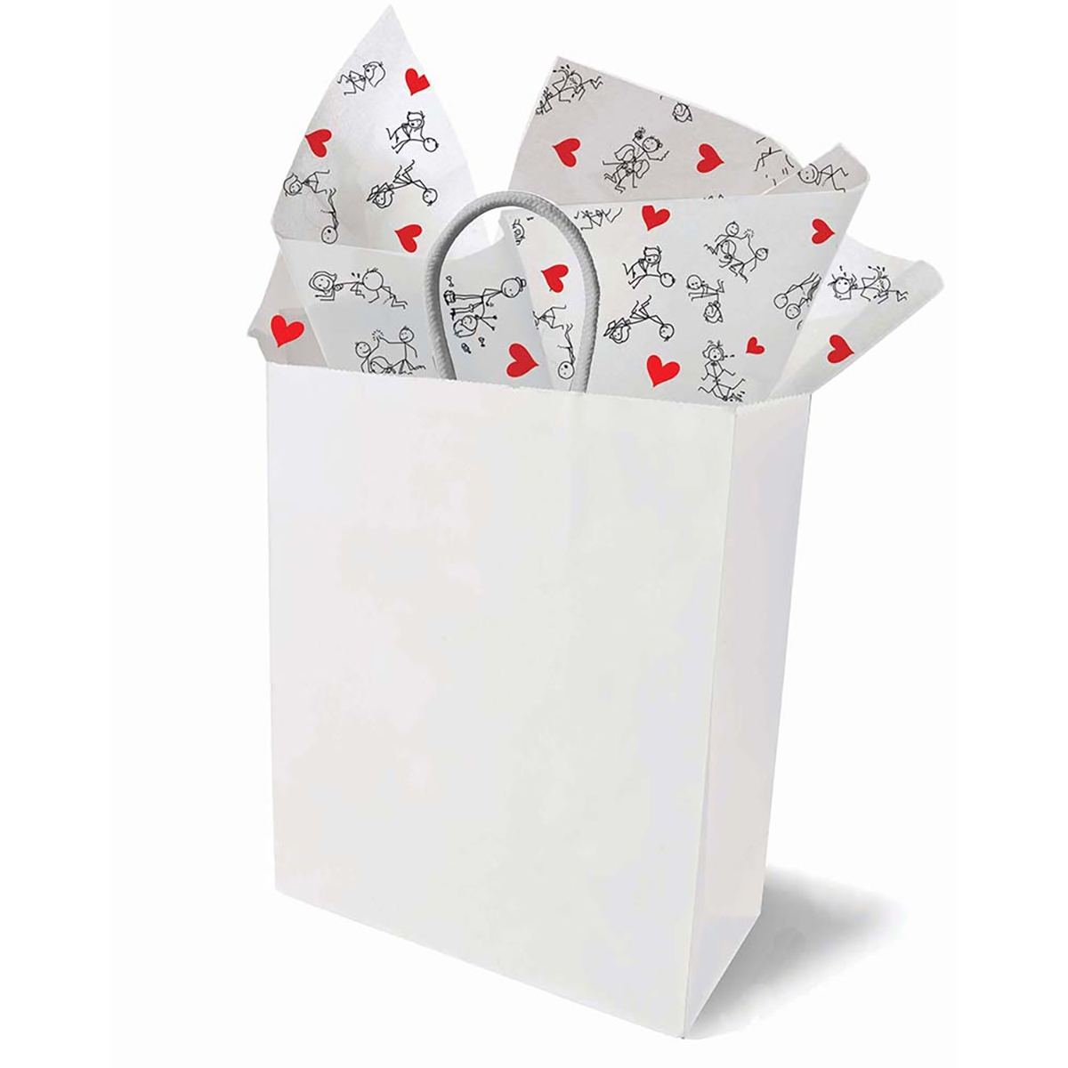 Buy  Naughty Stick Figure Tissue Paper book for her.