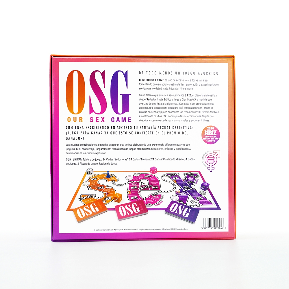 Buy  Our Sex Game (Spanish Language) book for her.