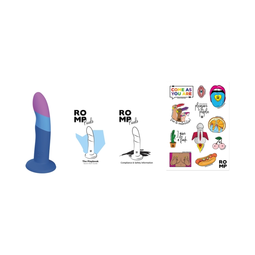 Romp piccolo dildo made by romp on sale at hervibrators. Com