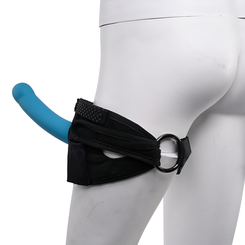 This version of the ss pivot 2 in 1 forced o strap demonstrates premium materials chosen for durability, comfort, and intimate versatility