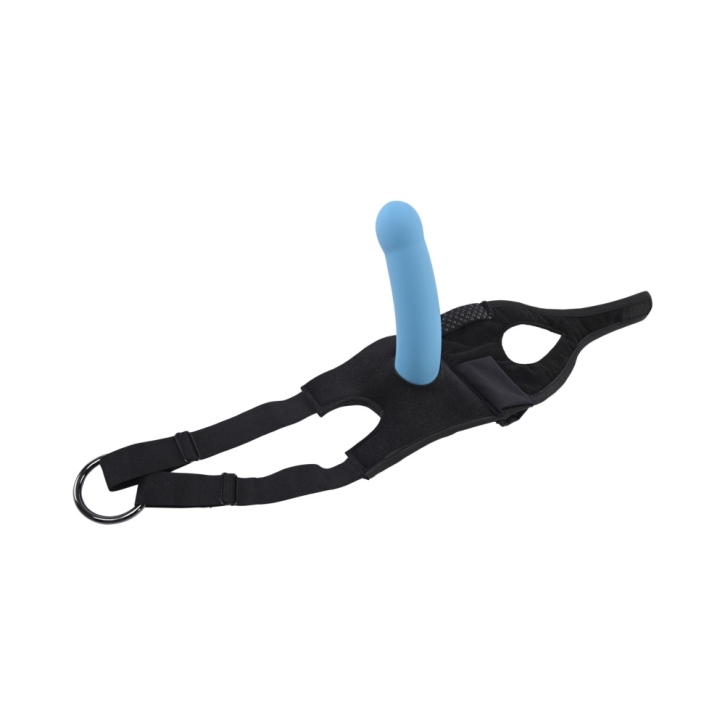 Best SS Pivot 2 in 1 Forced-O Strap dildo panties made by Sportsheets on sale at herVibrators.com