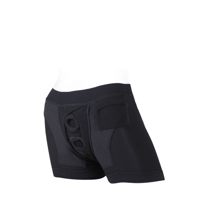 Best spareparts tomboii black/black rayon - 5x dildo panties made by spareparts hardwear on sale at hervibrators. Com