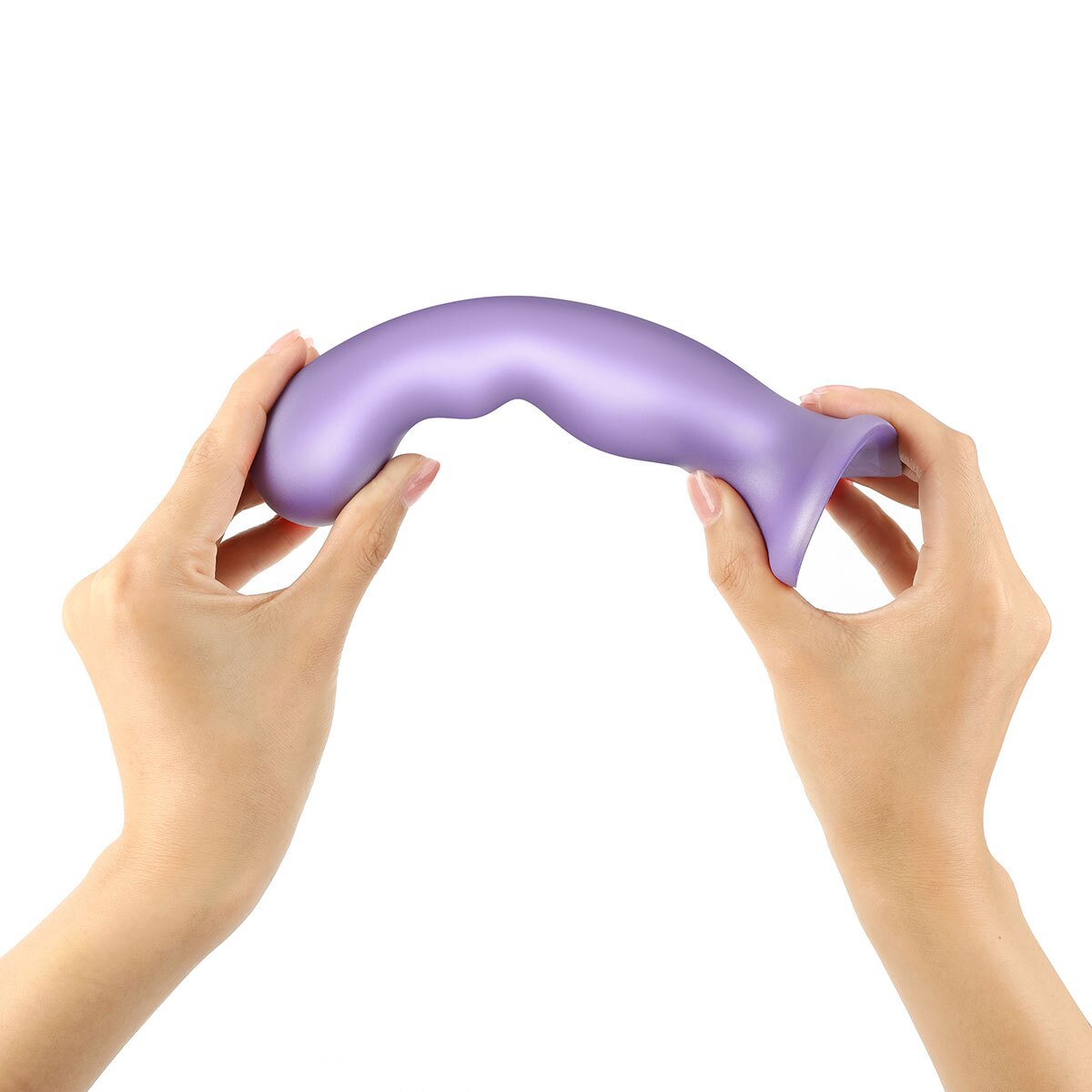 Strap On Me P amp G Plug Dil Metallic Lilac Medium dildo made by Strap-On-Me on sale at herVibrators.com