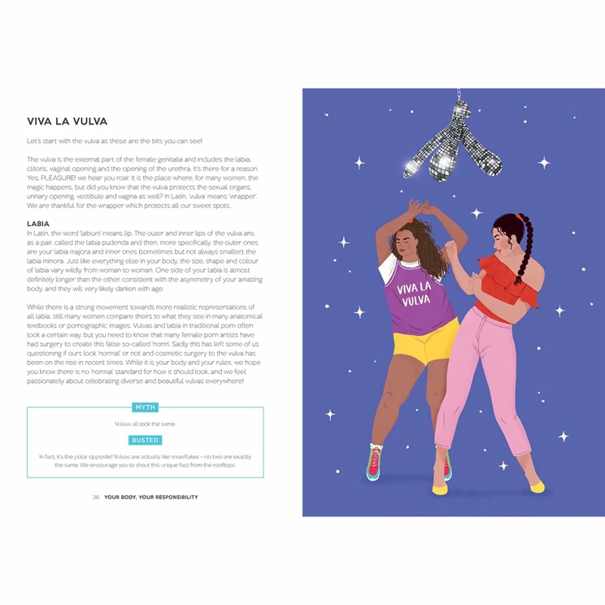 Buy  the happy vagina: an empowering guide to understanding your body book for her.