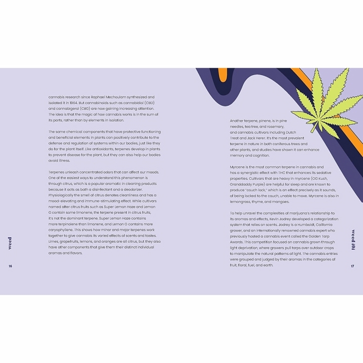Buy  WEED: Smoke it, Eat it, Grow it, Love it book for her.
