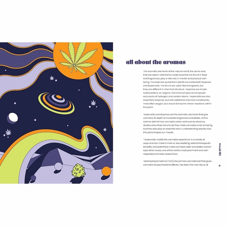 Buy  WEED: Smoke it, Eat it, Grow it, Love it book for her.
