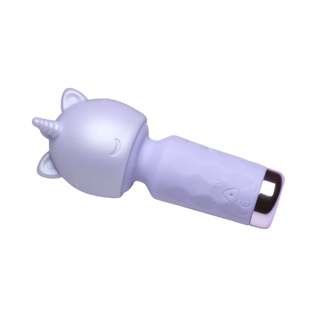 Highlighting ergonomic shape of the  XR Brands vibrator