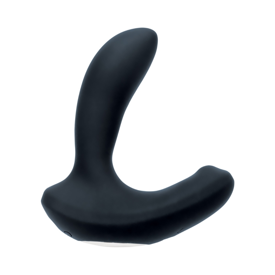Black VeDO vibrator Volt Rechargeable Prostate shown in hand for scale