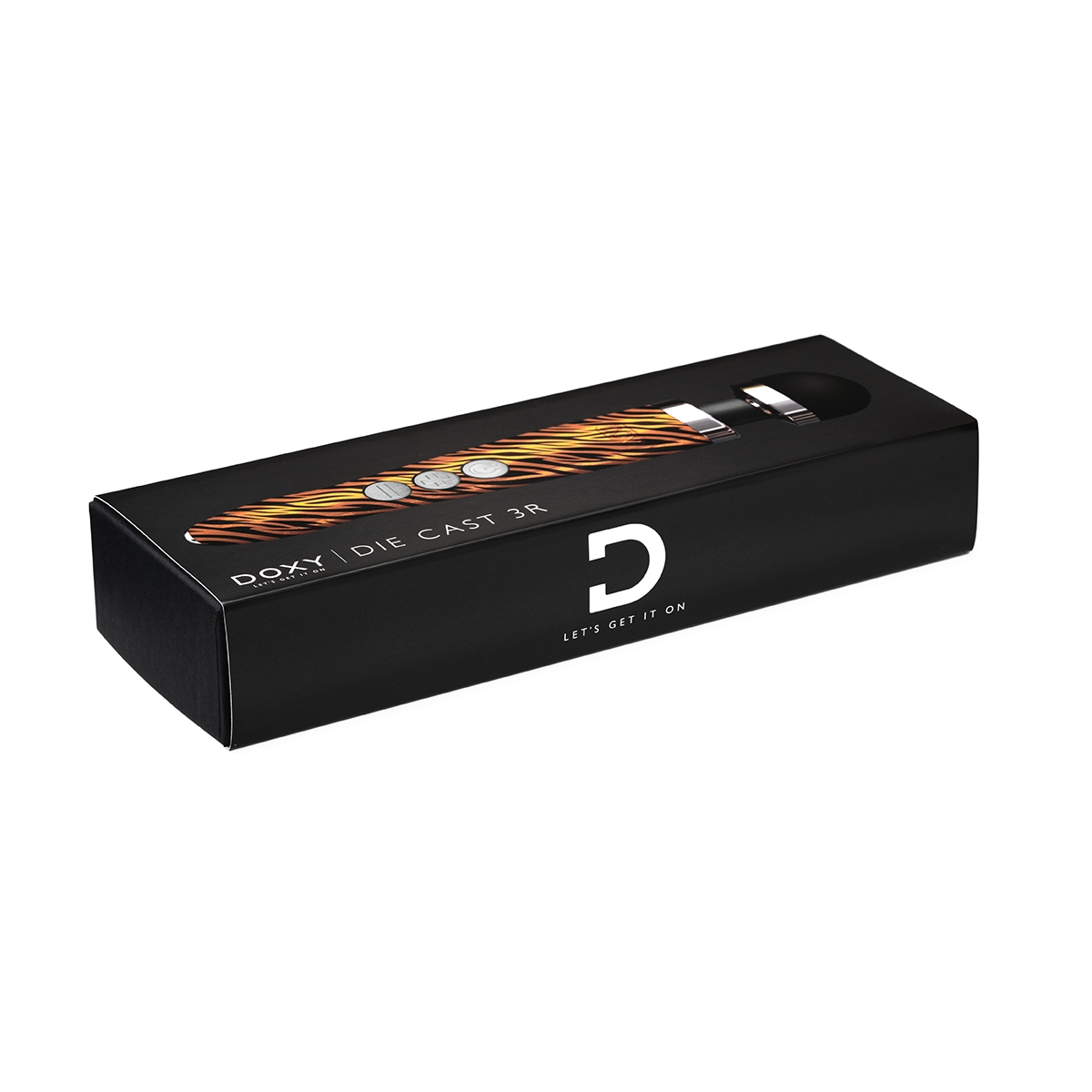 Close-up of the  Doxy vibrator for texture detail