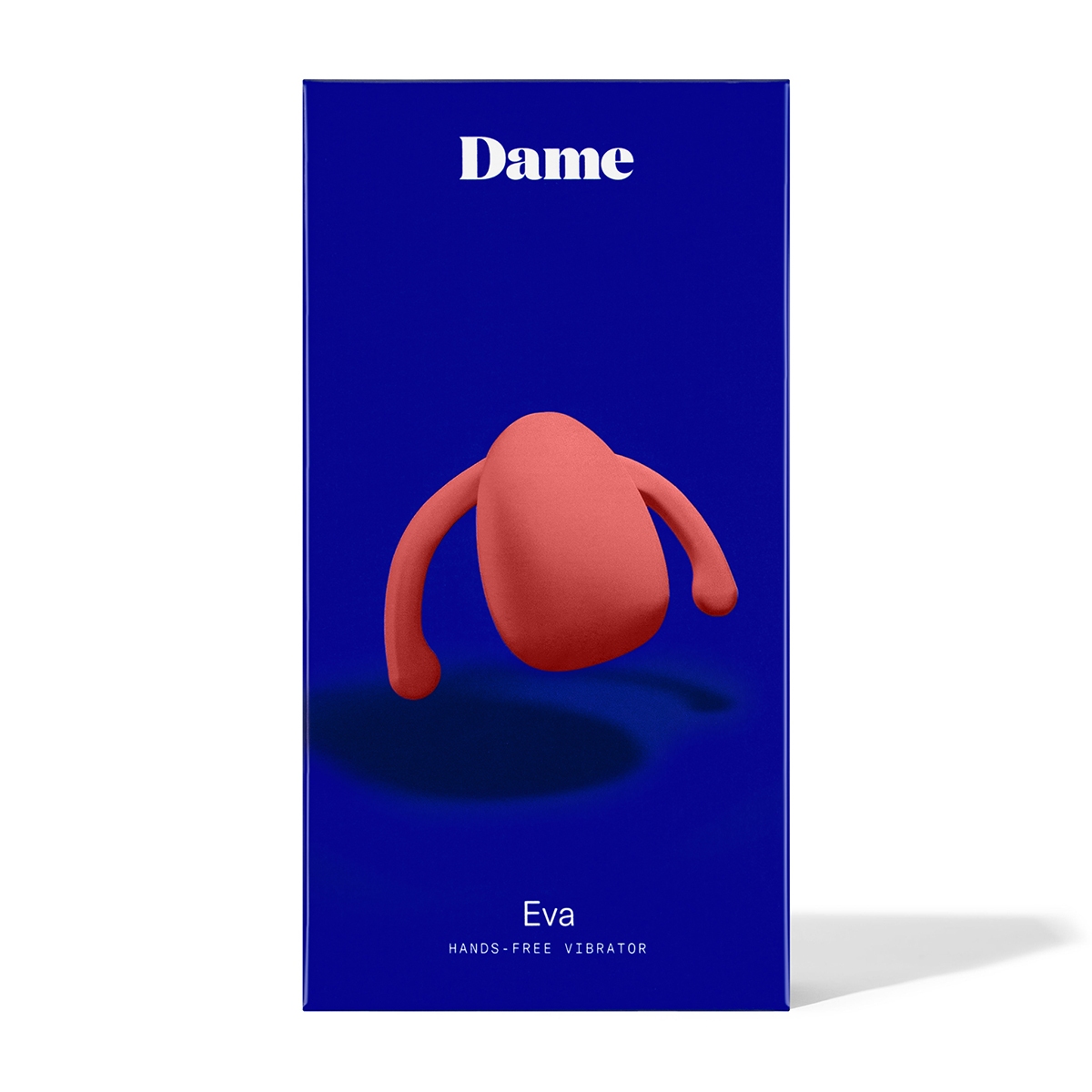 Close-up of the  Dame Products vibrator for texture detail