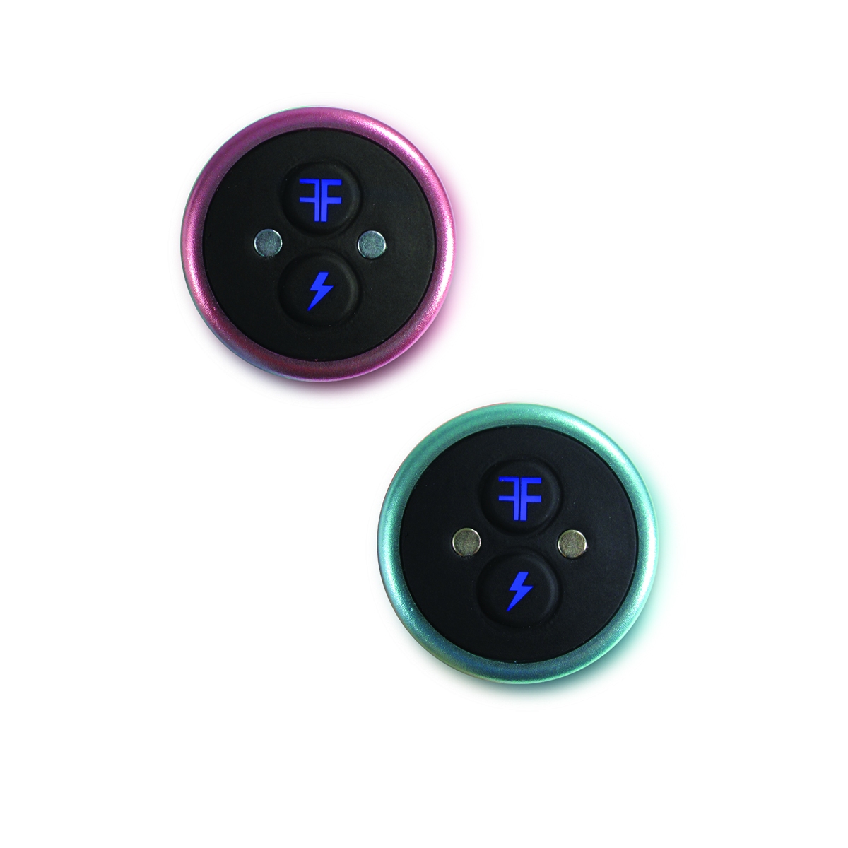 Close-up of the Blue Femme Funn vibrator for texture detail