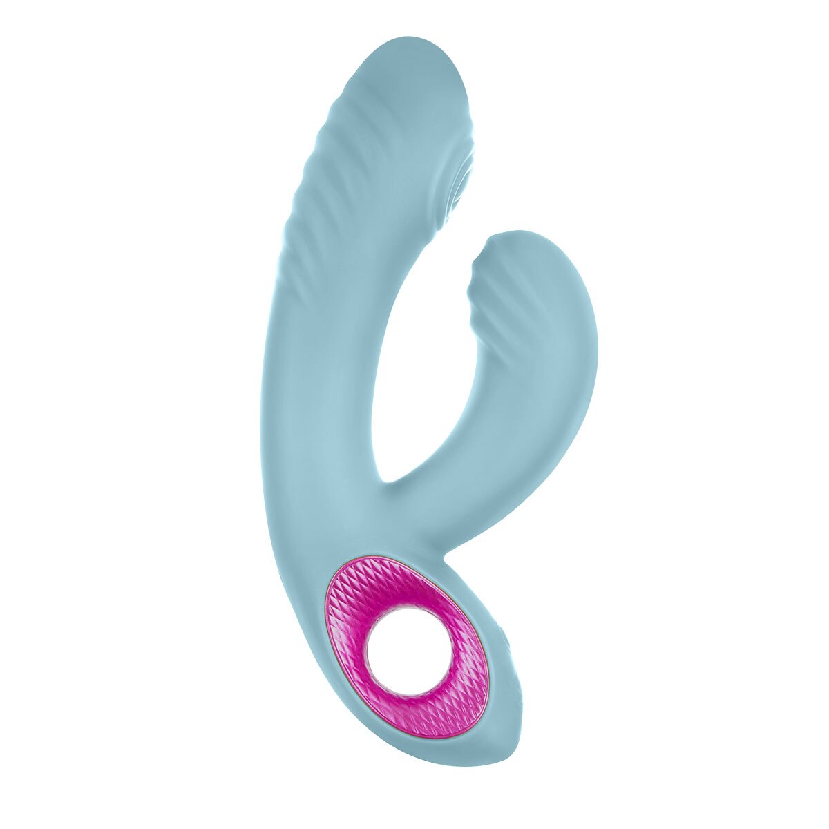 Product image of the Light Blue Femme Funn vibrator on clean background