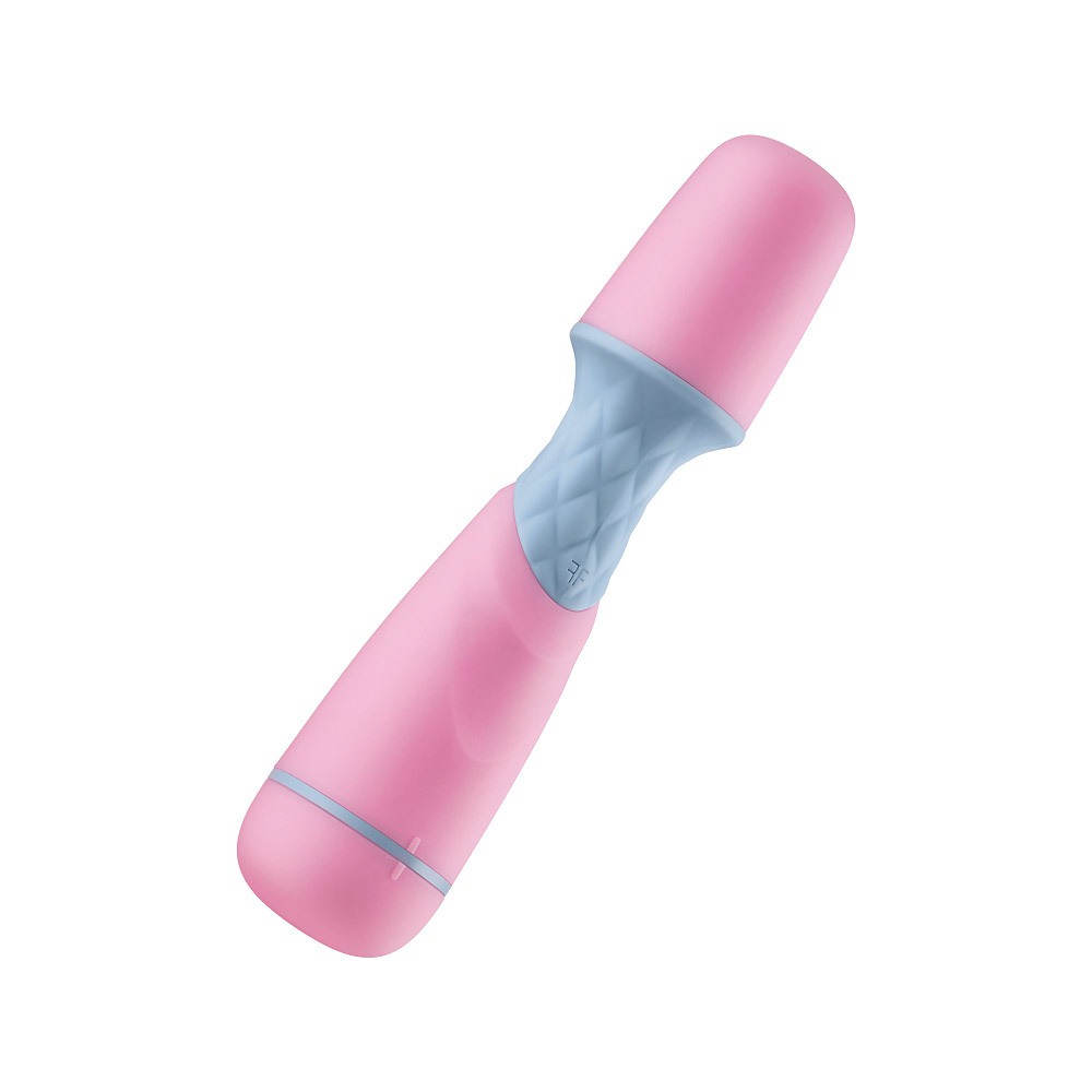 Close-up of the Pink Femme Funn vibrator for texture detail