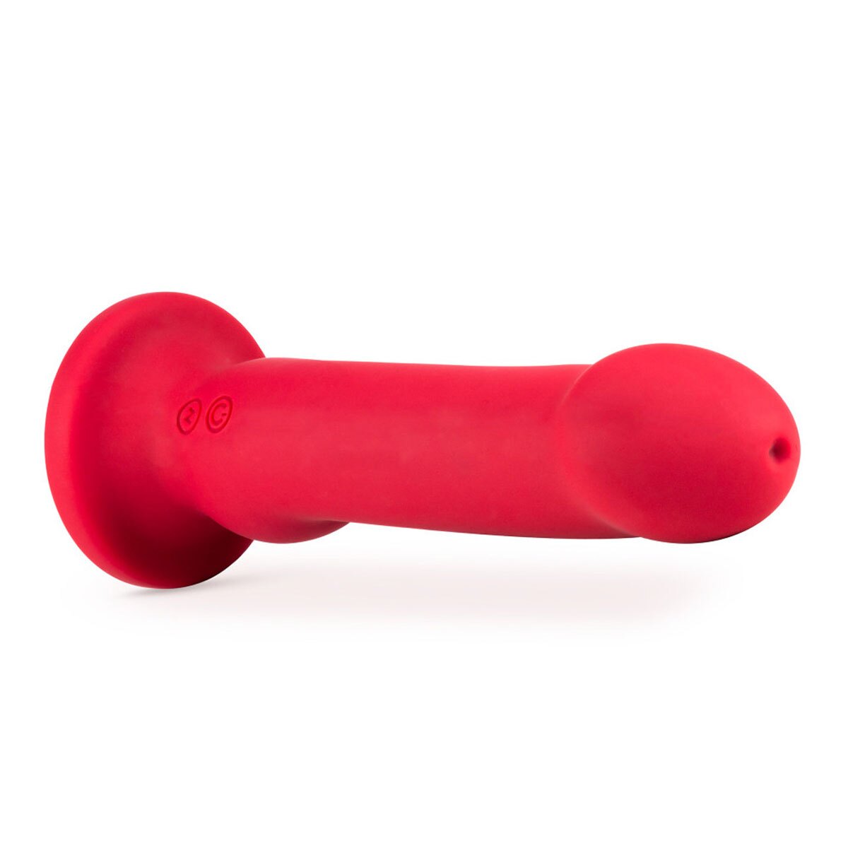 Close-up of the Crimson Impressions vibrator for texture detail