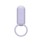 TENGA vibrator iroha SVR Ring Periwinkle shown in hand for scale