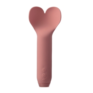 Je Joue vibrator Amour Pale Rosette shown in hand for scale