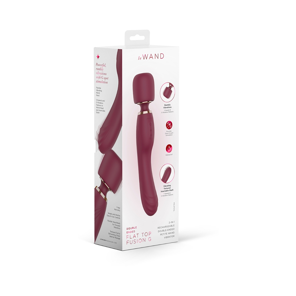 Charging setup for  Le Wand vibrator including cable