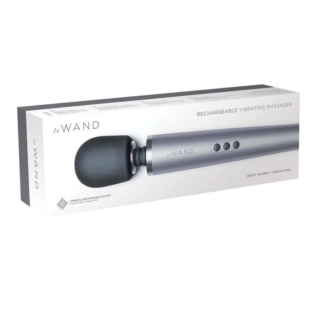Product image of the  Le Wand vibrator on clean background