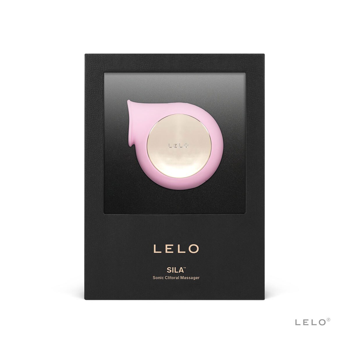 Close-up of the Pink LELO vibrator for texture detail