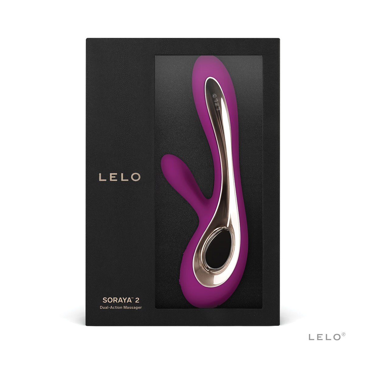 Close-up of the  LELO vibrator for texture detail